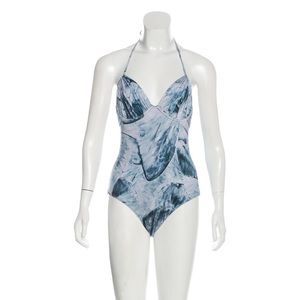 NWT La Perla x Giuseppe Zanotti Halter One-piece M